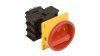 Łącznik krzywkowy 0-1 3P 32A do wbudowania P1-32/EA/SVB 081438